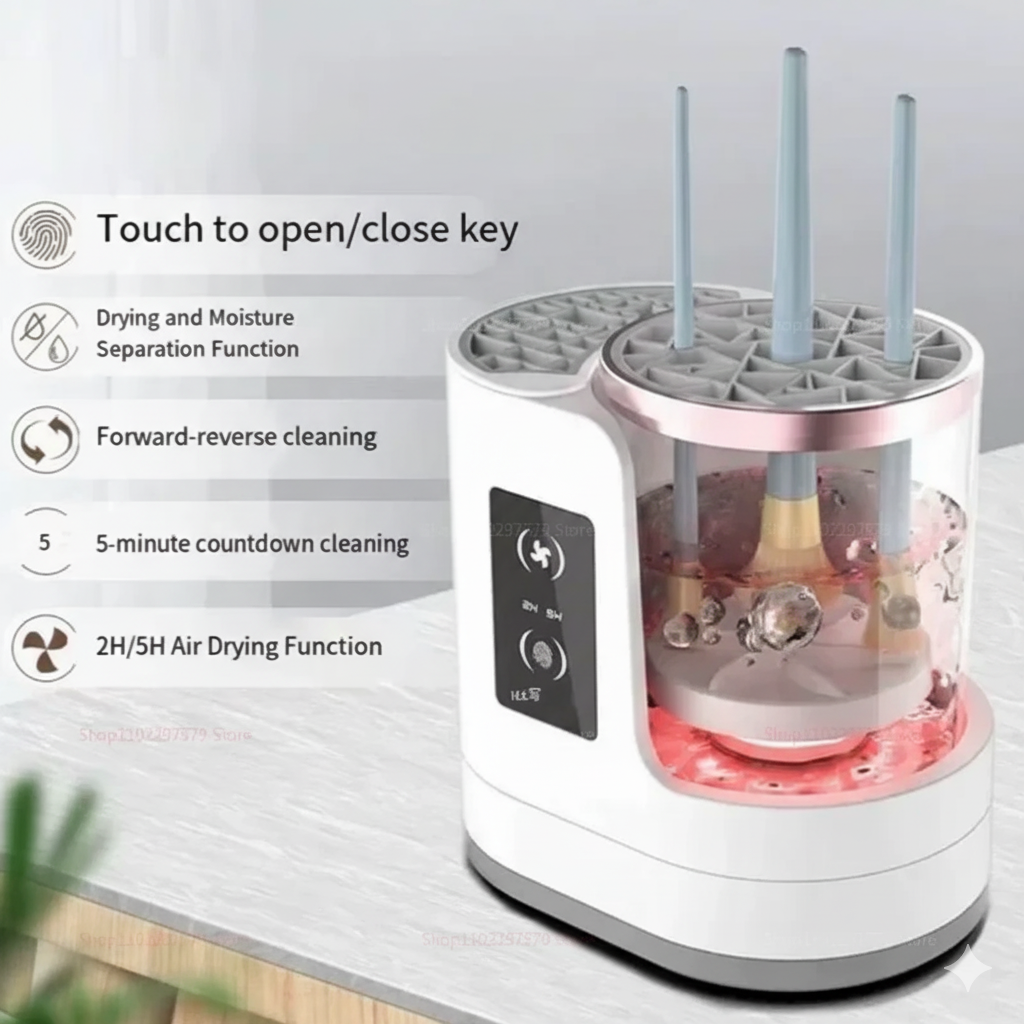 Celavira™ - BrushWhirl Makeup Brush Cleaner