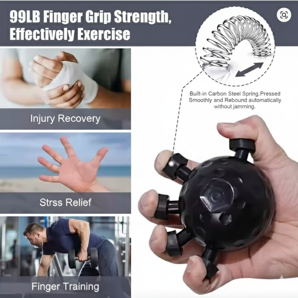 GripForge Pro – Forge unbeatable hand strength.