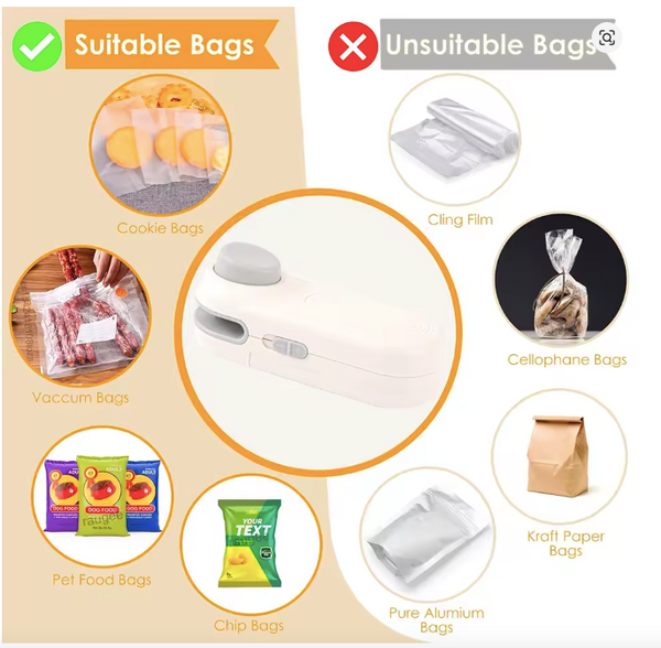 Handy Heat Sealer for Bags